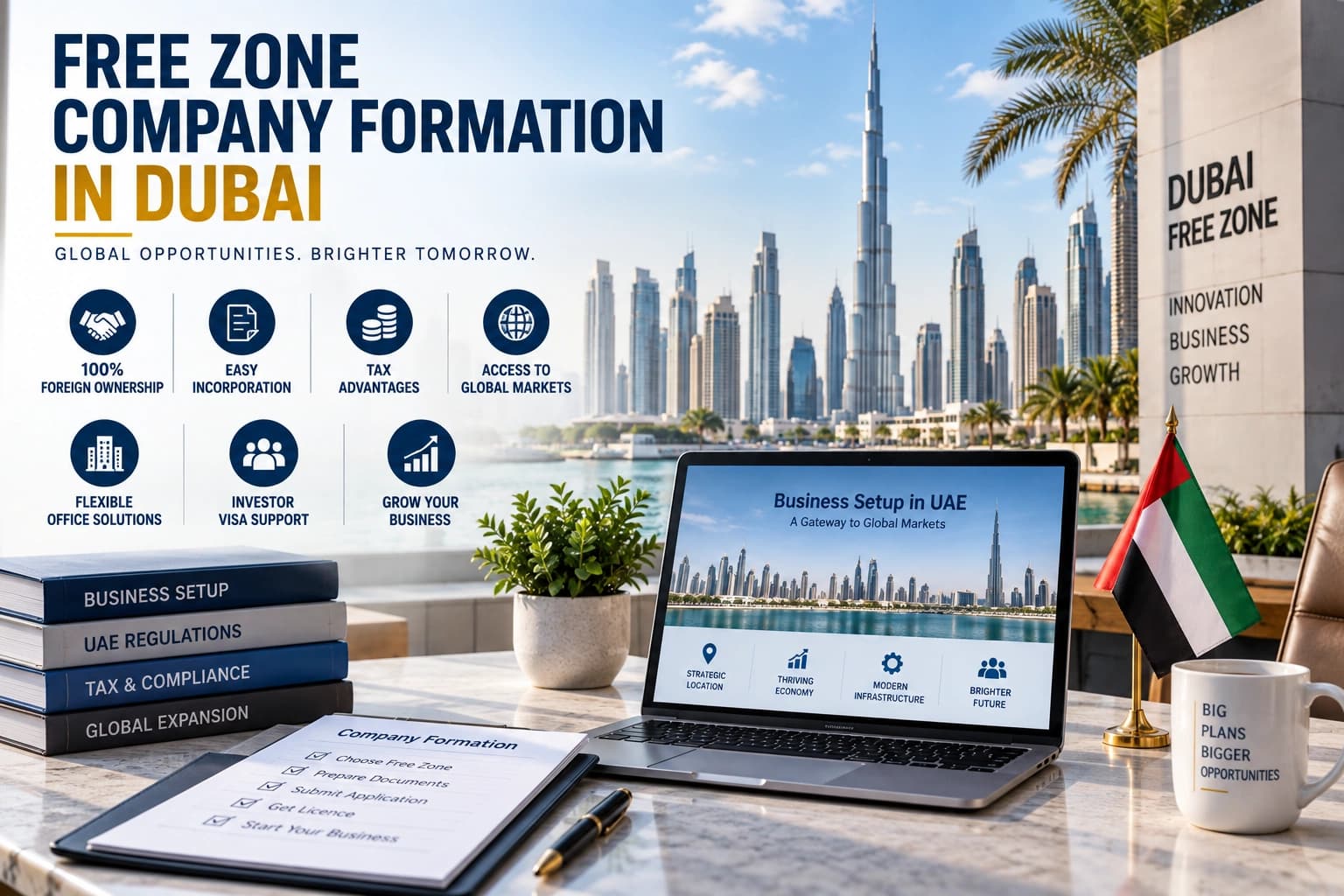 Free Zone Company Formation in Dubai