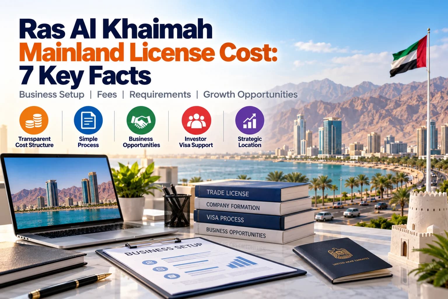 Ras Al Khaimah mainland license cost